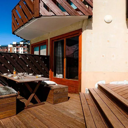 Appt Renove Par Architecte, 3 Chambres, Terrasse Sud Sur Pistes, Service Conciergerie - Fr-1-545-1 Apartment