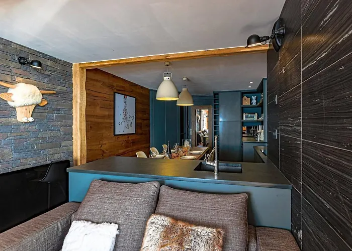 Appt Renove Par Architecte, 3 Chambres, Terrasse Sud Sur Pistes, Service Conciergerie - Fr-1-545-1 公寓 *